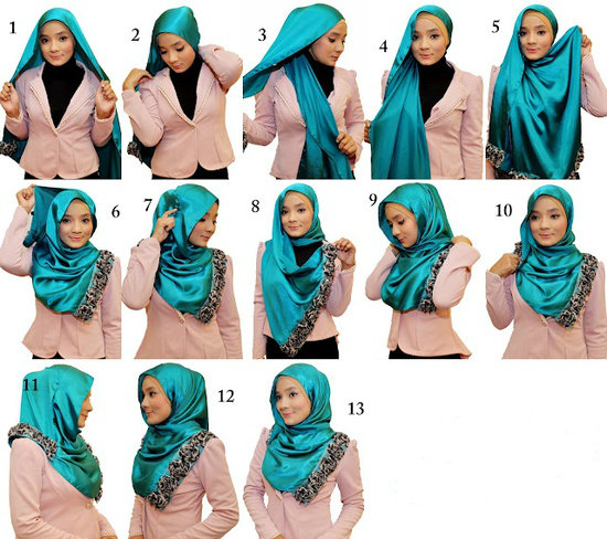 من ضغط الحياة اليوميكيف يمكن تنسيق الالوان بين الملابس والحجابالجلد