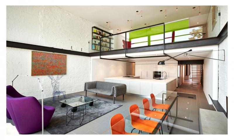 بشكل جميل و بسيط ، أيضاً المطبخ المفتوح في غرفة بشكل جميل و بسيط ، أيضاً المطبخ المفتوح في غرفة